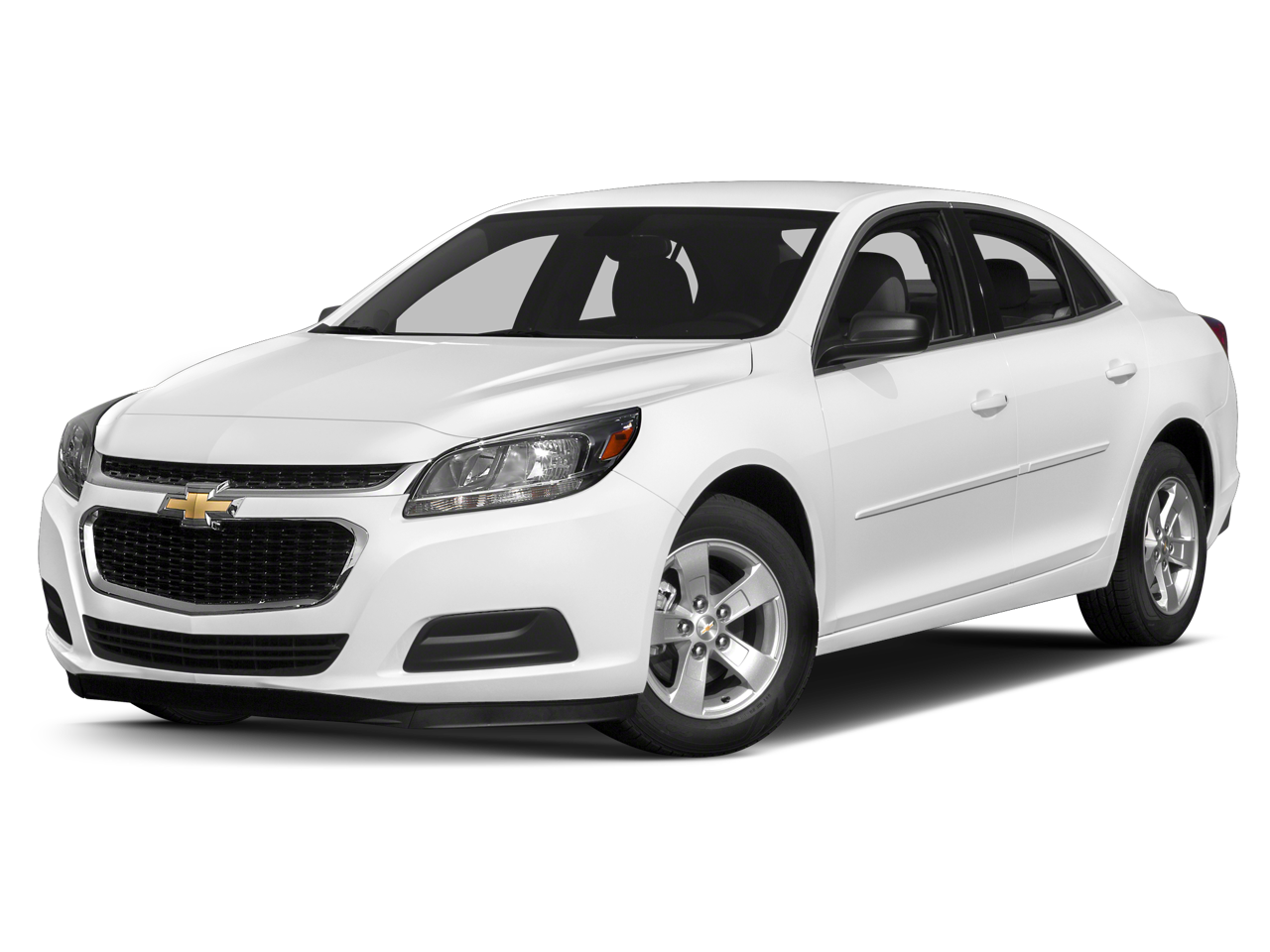 2015 Chevrolet Malibu LS in Ashen Gray Metallic — front three-quarter view