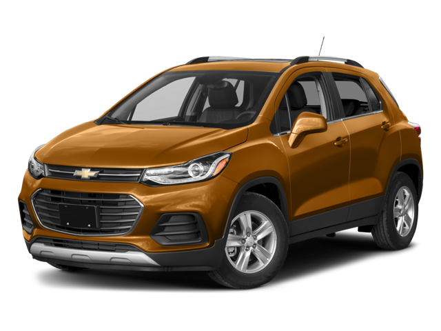 2018 Chevrolet Trax LT in Storm Blue Metallic — front three-quarter view