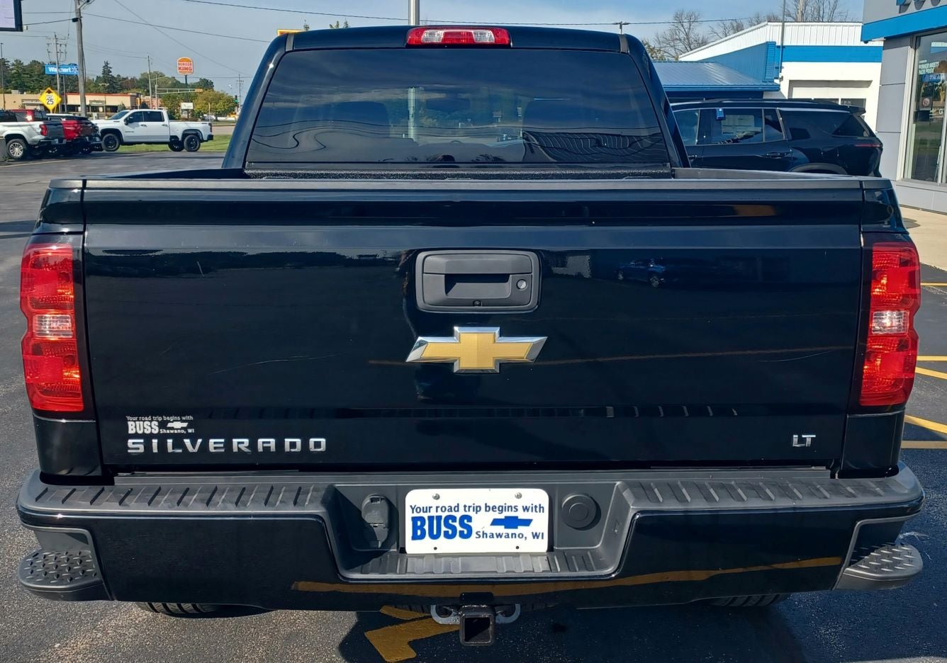 2016 Chevrolet Silverado 1500 — interior view